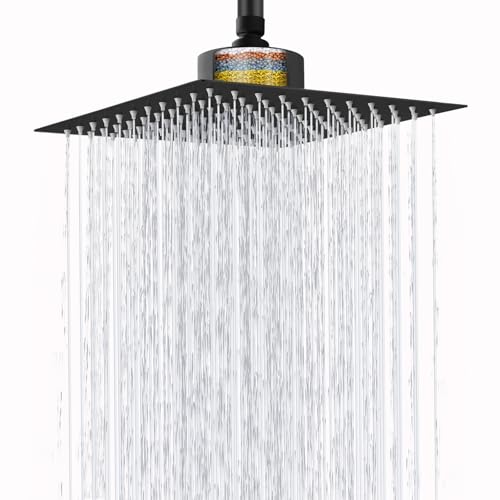 High Pressure Rain Shower Head with Filtered