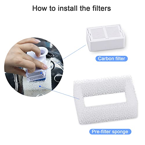 Ceramic Cat Water Fountain Filter Replacement
