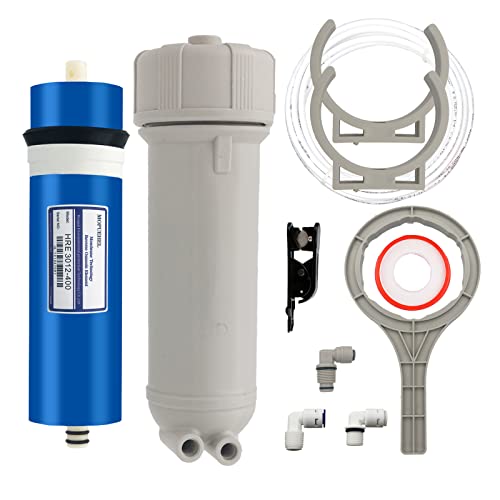 400 GPD RO Membrane with Reverse Osmosis Membrane Housing Set