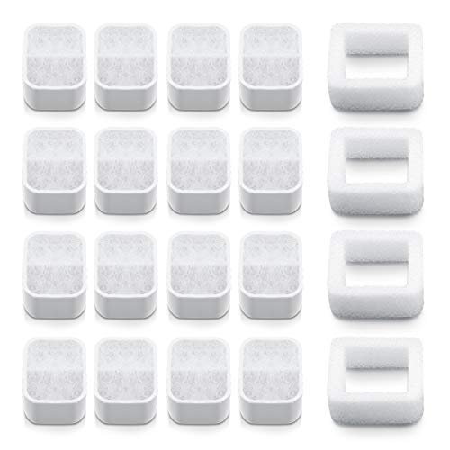 Ceramic Cat Water Fountain Replacement Filters (20 Count)