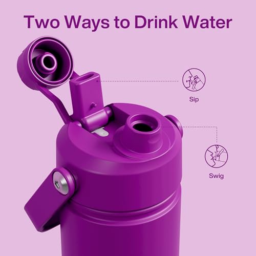 Kids Insulated Water Bottle with Straw