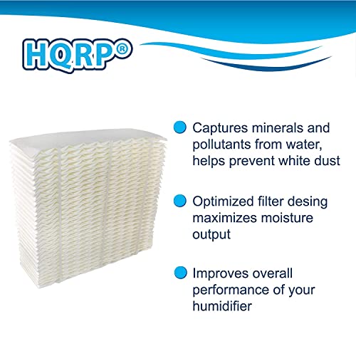 2 Pack 1043 Wick Filter Compatible with Essick Air AIRCARE Bemis 826000 826800 826600 826900 821000 821001 831000 EP9500 EP9R500 EP9800 EP9R800 EP9700 EP9R700 SS390DWHT Evaporative Humidifiers