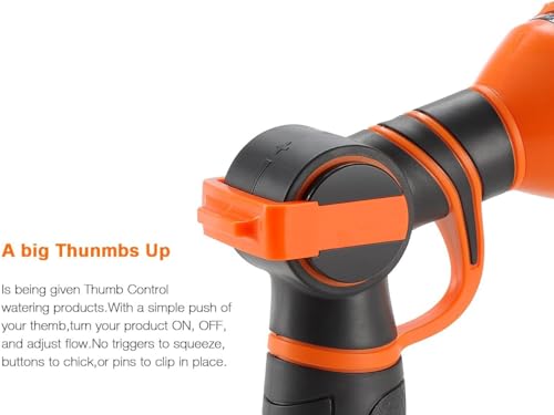 3 4 Inch Garden Hose Nozzle with 9 Spray Patterns