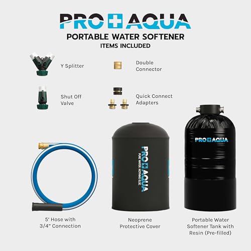 16 000 Grain Portable Water Softener for RV
