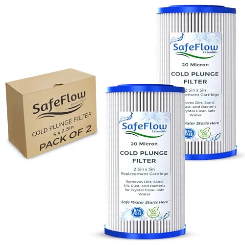 5" x 2.5" Cold Plunge Filter 20 Micron (2 Count)