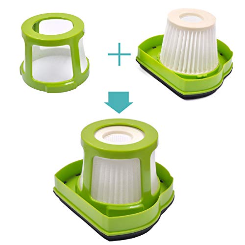 Pet Hair Eraser Vacuum Filter Replacement Compatible with Bissell (2 Count)