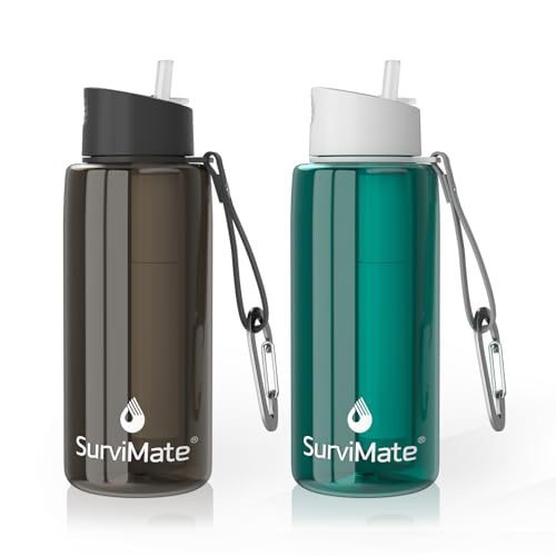 Purified Water Bottle for Camping