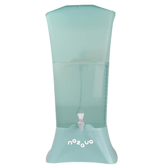 Gravity Fed Water Filter Dispenser and Countertop Unit for Every Day Use, Emergency Water Filtration Kit, Drinking Filters for Home and Camping Use