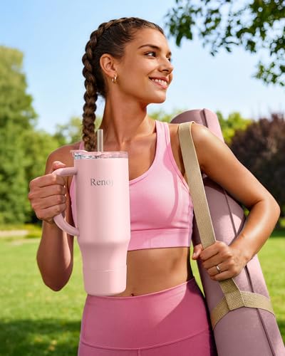 Insulated Mug 100% Leak Proof Insulated Water Bottle for Iced Coffee & Hot Drinks