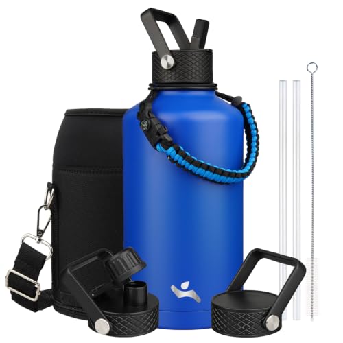 87 oz Insulated Stainless Steel Water Bottle Jug with Handle
