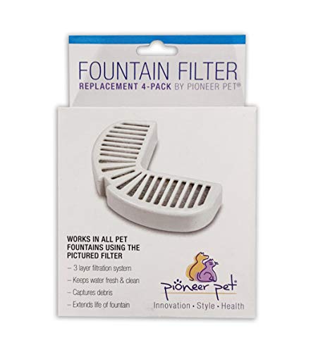 Water Fountain Replacement Filters (4 Count)
