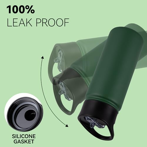 16 oz Insulated Water Bottle for School