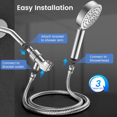 Filtered Shower Head with Handheld