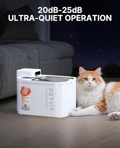 EVERSWEET MAX 2 Cat Water Fountain Dishwasher Safe