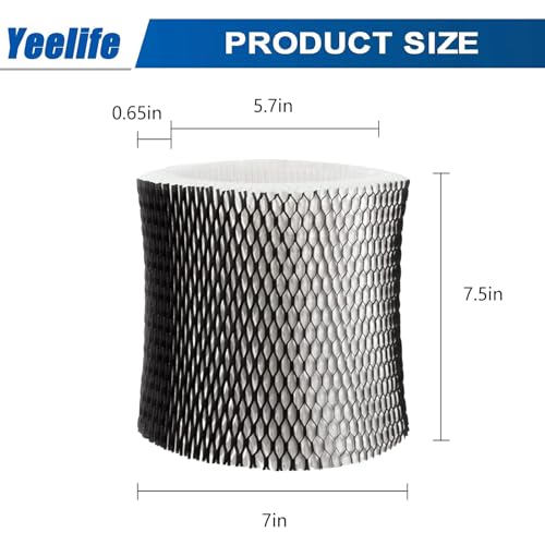 6 Pack HWF65 Humidifier Filter Compatible with Holmes Humidifier Filter