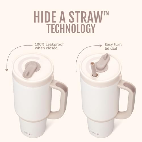 Oasis 40oz Insulated Stainless Steel Tumbler with Straw