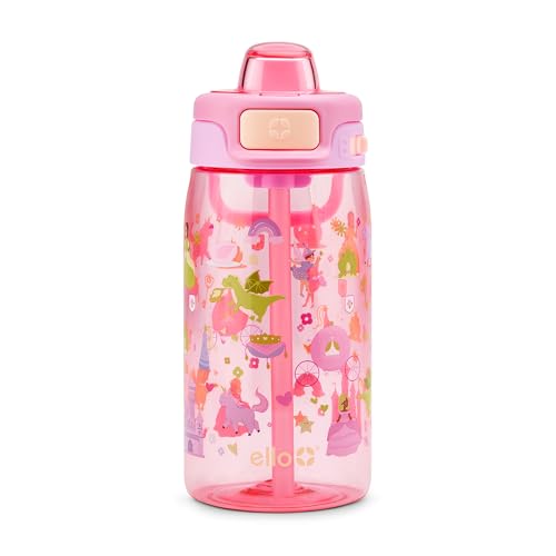 Kids Pop & Fill 16oz Tritan Plastic Water Bottle with Quick Fill Technology