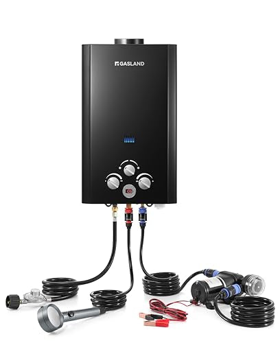 Propane Tankless Water Heater with Water Pump