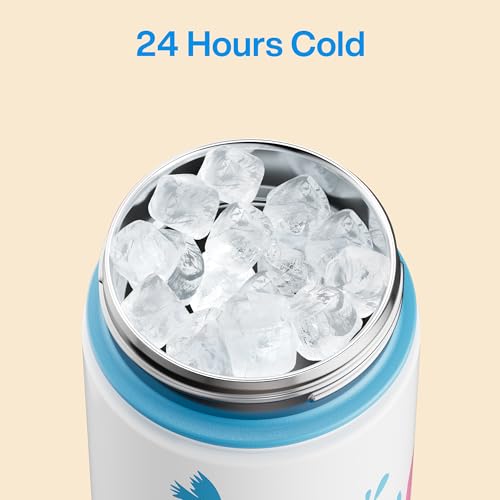 Kids Insualated Water Bottle with Straw