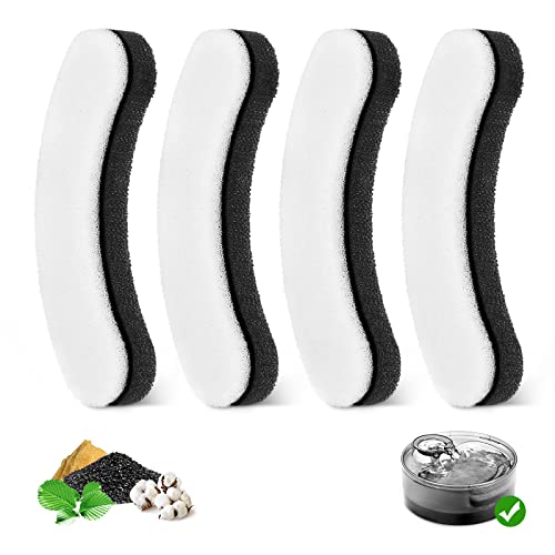 4 Pack Replacement Filters for DF10 & DF30 Automatic Pet Water Dispenser