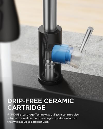 Kitchen Faucet with Soap Dispenser
