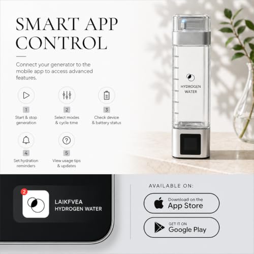 Hydrogen Water Bottle Generator PRO