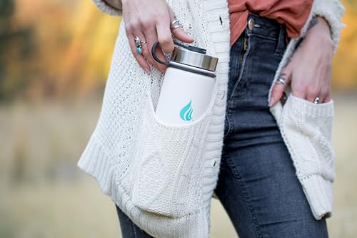 Stainless Steel Insulated Water Bottle with Straw