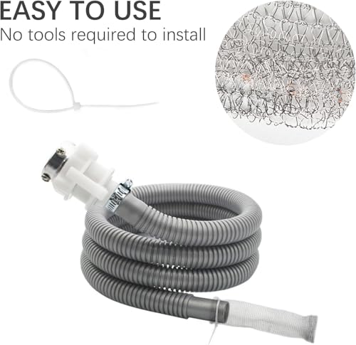12 PCS Washing Machine Lint Catcher Lint Traps for Washing Machine Hose (12 Count)