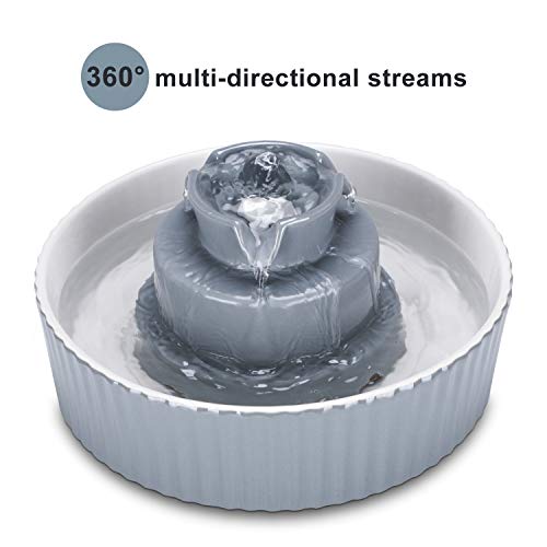Ceramic Cat Water Fountain