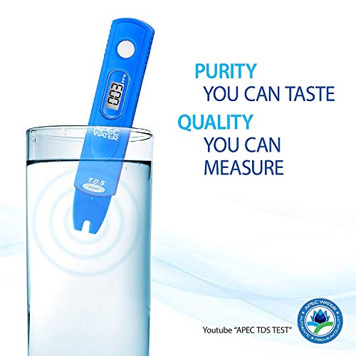 APEC TDS Meter Digital Water Quality TDS Test Kit Meter with Carrying Case