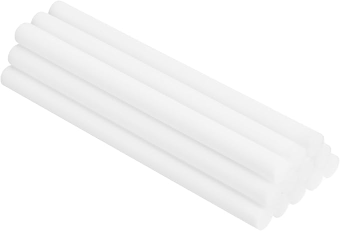 uxcell 12pcs Humidifier Cotton Stick, 10 x 150mm Refill Sticks Filter Replacement Wicks, Humidifier Filter Cotton Refill Travel Mini Humidifier Filters Sticks