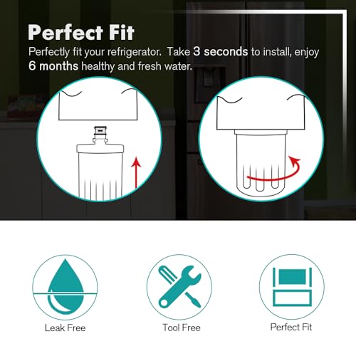 PLUS NSF53&42 Premium 5231JA2002A Refrigerator Water Fliter (6 Count)