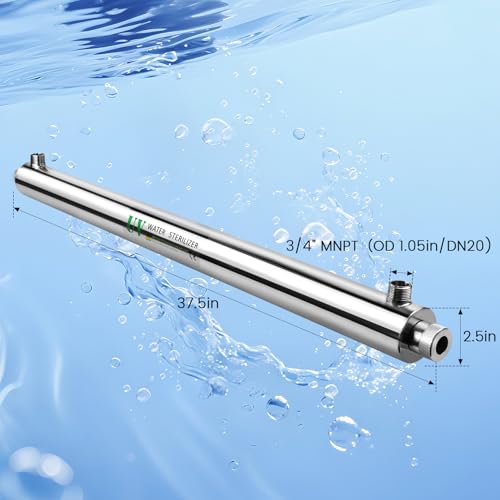 12 GPM Whole House UV Water Filter
