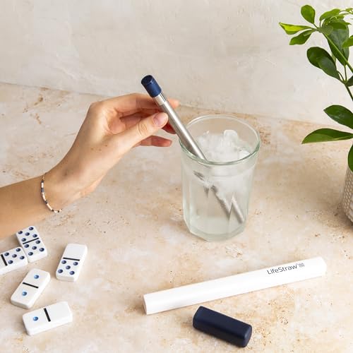 Sip Reusable Stainless Steel Water Filter Drinking Straw with Carry Case