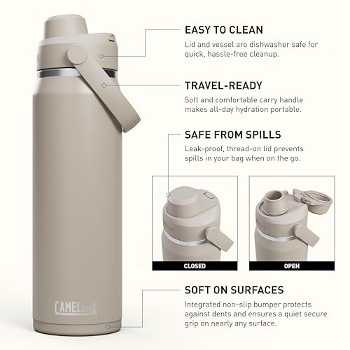 Thrive Chug Stainless Steel Water Bottle 25oz