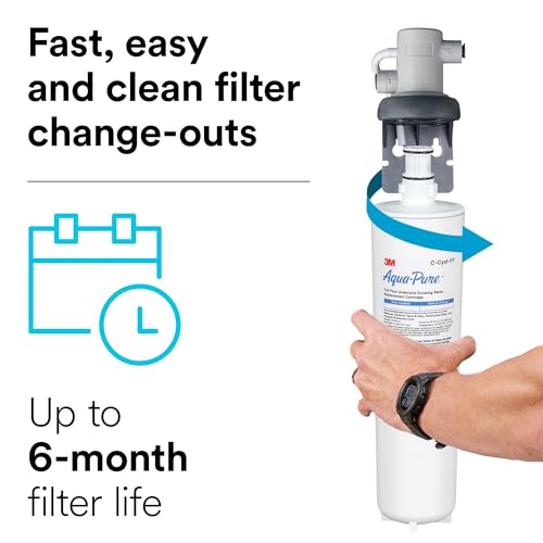 3M Aqua Pure Under Sink Full Flow Replacement Cartridge AP Easy C