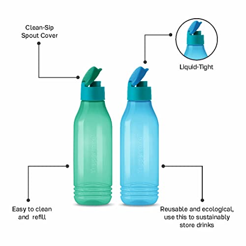 ECO SIP Triangular Water Bottles (2 Count)
