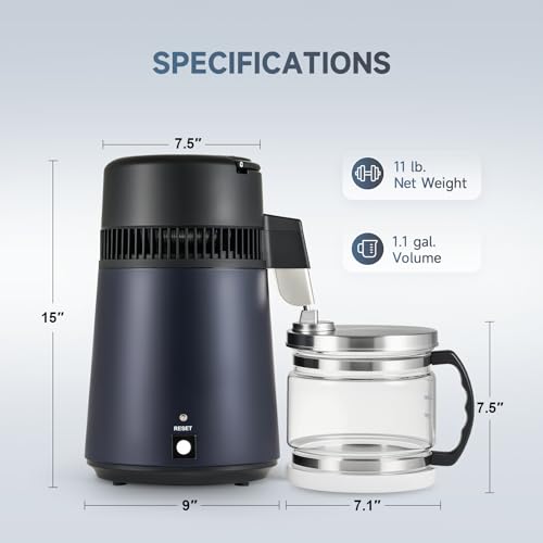 1.1 Gallon Water Distiller