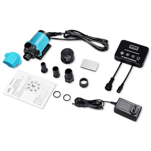 660GPH Aquarium Return pump with LCD display controller