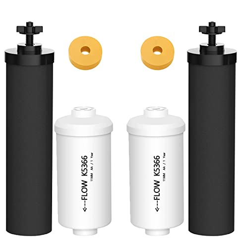 Gravity Water Filters for Berkey Water Filter Replacement (2 Count)
