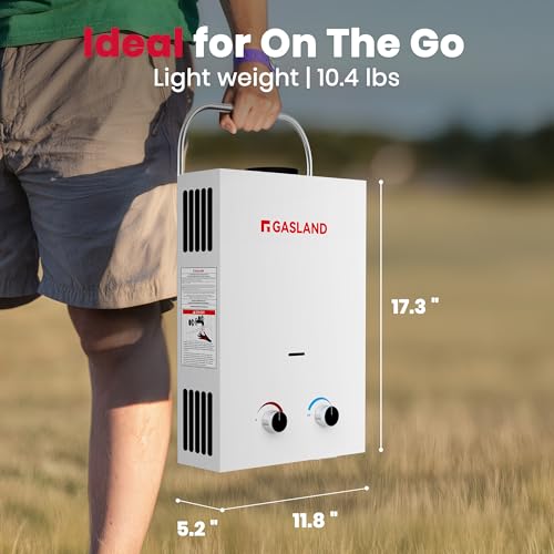 BS158 Outdoor Portable Gas Water Heater 1.58GPM