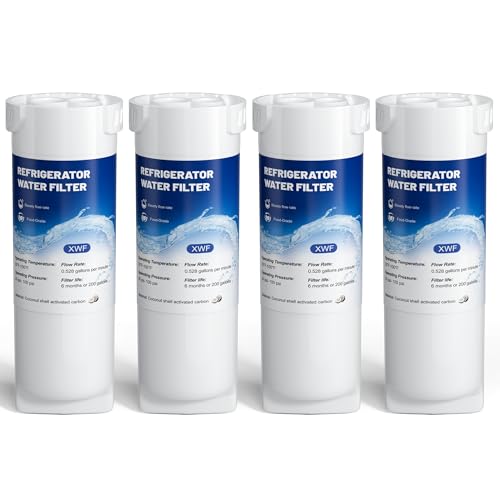 XWF Water Filter Replacement Compatible with GE XWF Water Filter (4 Count)