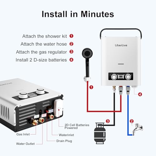 Propane Tankless Water Heater (5 liter(s))