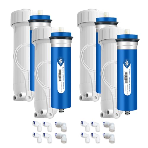 400 GPD RO Membrane and 3012 Housing Kit (4 Count)
