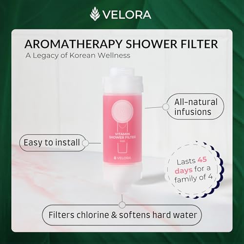 Vitamin C Shower Filter and Water Softener for Hard Water