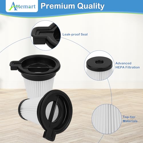 4 Pack HEPA Replacement Filter Compatible with Wyze Cordless Vacuum Cleaner