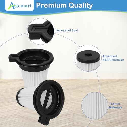 8 Pack Replacement Filters Compatiable with Wyze Cordless Vacuum Cleaner