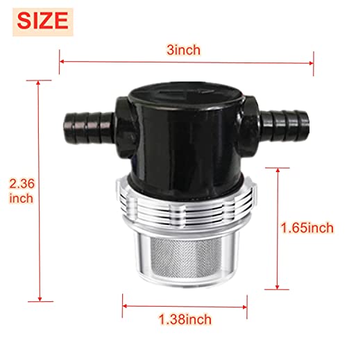 1 2 Inches Water Pump Strainer (2 Count)