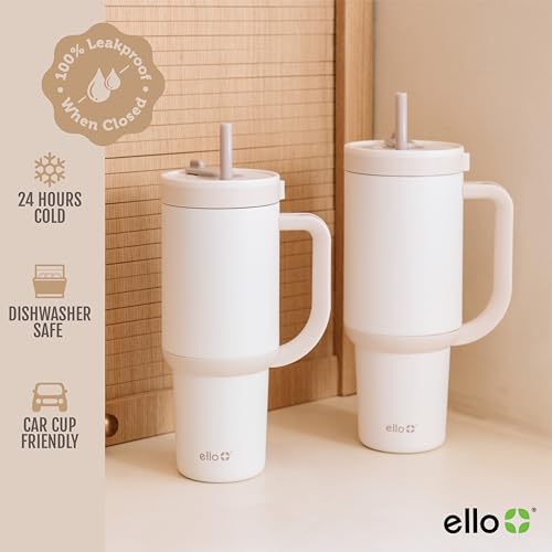 Oasis 24oz Insulated Stainless Steel Tumbler with Straw