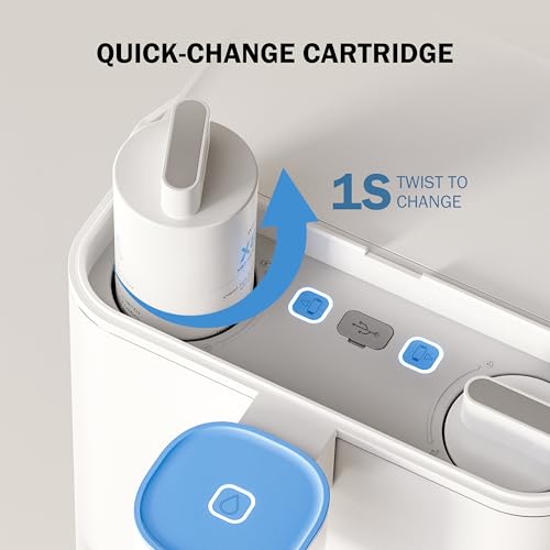 MD40 Electric Water Filter Dispenser with 4 Filters